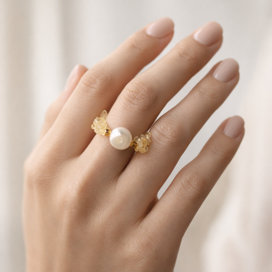 Anillo Citrino