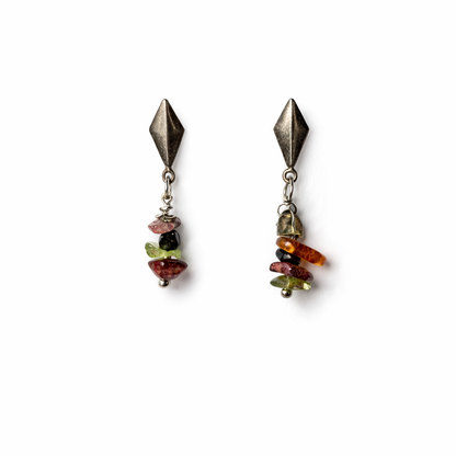 Pendientes Turmalina