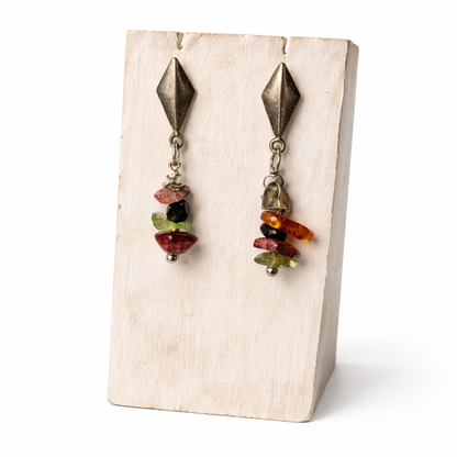 Pendientes Turmalina