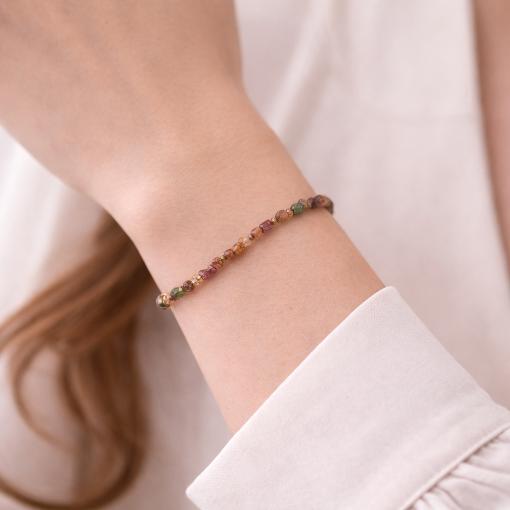 Pulsera Turmalina Chip